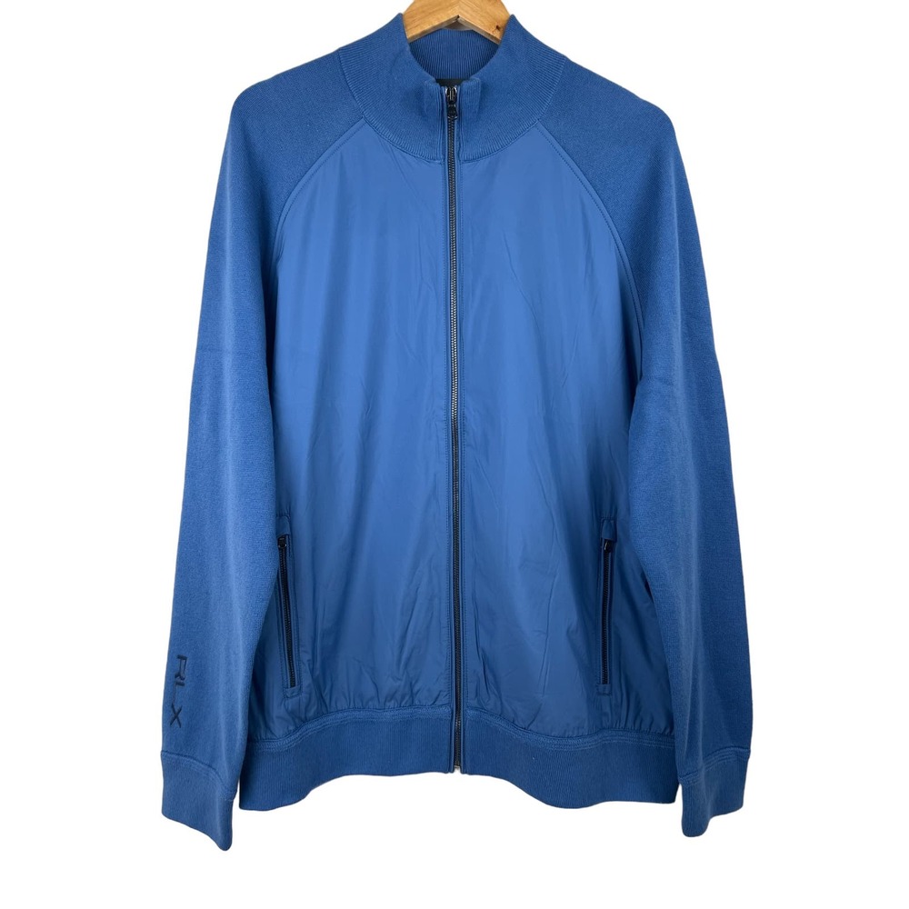 RLX Polo Ralph Lauren‎ Hybrid Full Zip Jacket Blue Men's XL NWT